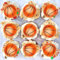 40Pcs Edible Basketball Cupcake Toppers Edible Sports Cupcake Toppers Edible Basketball Cupcake Decorations Girl Boy Sports Ball Theme Happy Birthday Baby Shower Party Cake Decorations Supplies