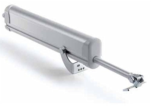 Fensteröffner elektrisch|RAYWIN Fensterantrieb mit Stange | für Dach-, Kipp- und Klappfenster | 230V | grau R45/300