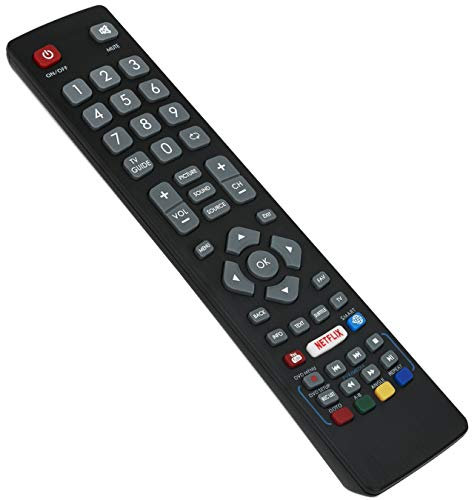VINABTY BLFRMC0008 BLF/RMC/0008 Ersatz Fernbedienung Passend für Blaupunkt LED TV 31/34M-GB-11B-FEGPX-UK 32/138M 32/138MGB11B4FEGBQPXEU 32/138M-GB-11B4-FEGBQPX-EU 32/148M-32/148MGB11BEGPXUK