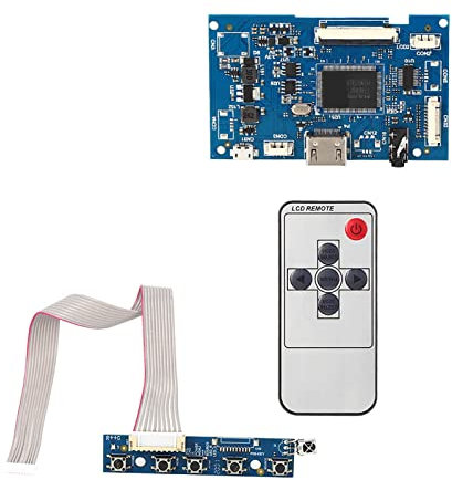 LCD-Controller-Karte mit HDMI-Eingang, LCD-Treiberplatine für universellen 50-Zoll-7-Zoll-Bildschirm,Elektronische Bauteile