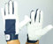 2 Paar BluePort Unisex Segelhandschuhe Gr. M / 8 aus Leder - Alle Finger geschlossen - Montagehandschuhe Fahrradhandschuhe