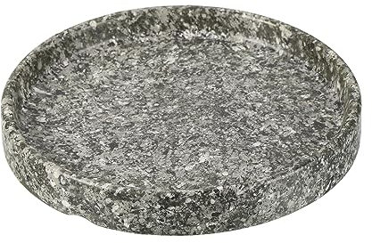 M METERXITY Pianta Piattino - Rotondo Ceramica Gocciolare Vassoio Drenaggio Applicabile a Esterno/Giardino Fioriera Vasi (4.5 Pollici, Marmo)