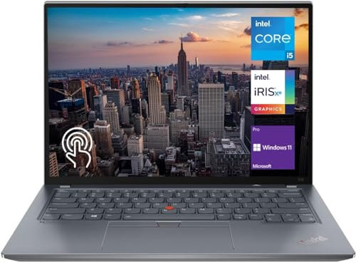 Lenovo ThinkPad X13 Gen 2 13.3 WUXGA Touchscreen Laptop, Intel i5-1135G7 Processor, 8GB RAM 512GB PCIe SSD, Backlit Keyboard, Fingerprint Reader, Webcam, Wi-Fi 6, Windows 11 Pro, Black