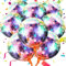 Ziamzra 8 Stück Bunt Discokugel Luftballon Discokugel Set Disco Deko Metallic 22 Zoll Helium Ballons 4D Folienballons für 70er 80er 90er Party Hochzeit Geburtstag Mottoparty Silvester Dekoration
