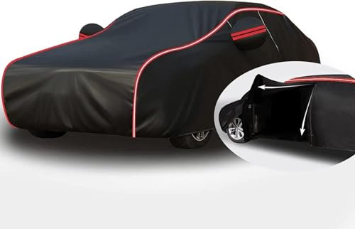 Bâche Voiture Extérieur Anti Grêle pour Peugeot 307 CC Cabriolet, Housse de Voiture Imperméable, Étanche À La Poussière, Au Vent Et À La Neige avec Bandes Réfléchissantes, A