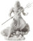JFSM INC. Poseidon Griechischer Gott des Meeres mit Dreizack Statue