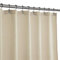 Barossa Design XL-Duschvorhang, Waffelgewebe, 243 cm Höhe, Hotel, Luxus, Spa, 230 GSM, schwer, wasserabweisend, maschinenwaschbar, cremefarben, 180 x 243 cm