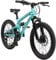 BIKESTAR Kinder Fahrrad Aluminium Fully Mountainbike 7 Gang Shimano, Scheibenbremse ab 6 Jahre | 20 Zoll Kinderrad Fully MTB | Türkis