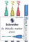 Schneider Paint-It Metallicmarker 4er Set (Set 1, Strichstärke 2 mm, neue Pigmenttechnologie, starker Glitzereffekt) blau, grün, rot, gelb