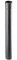 AFLEX Tubo Nero Per Stufa A Legna Tubo In Lamiera Di Acciaio Resistente Spessore 2 Mm Canna Fumaria (120x500 mm)
