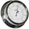 DELITE Barometer Vion HI-SENSITIV, Edelstahl poliert, weisses Zifferblatt, Durchmesser 150 mm, Tiefe 42 mm, 3 Jahre Garantie, hergestellt in Dänemark