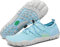 SAGUARO Badeschuhe Damen Herren Wasserschuhe Leicht Schwimmschuhe Schnell Trocknend Atmungsaktiv Strandschuhe Aquaschuhe rutschfeste Outdoor Barfußschuhe für Frauen Männer, Hellblau, 41 EU