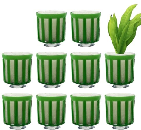 Aquatic Plants Fixed Set, Fish Tank Plants Fix Basket Kit - Aquatic Plant Fixed Holder for Fish Tank, Aquarium, Small Aquatic Plants