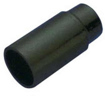 Douille E-14 en bakélite noire, idéale pour l'éclairage décoratif et les projets de bricolage.