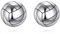 Volleyball Ohrstecker aus Sterling Silber Volleyball Sport Ohrringe Schmuck Geschenke für Volleyball Fans Damen Frauen Männer Volleyball Liebhaber