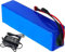 Leilaohu Batterie Li-ION 36 V 6 Ah avec Système BMS Intégré Et Chargeur pour Vélos Électriques, Scooters, Outils Électriques Et Moteurs 50 W À 300 W. T