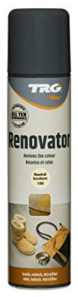 TRG The One - Spray Renovador para calzado de Ante, Nubuck y Microfibra | #139 Marrón Medio, 250ml