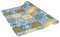 Venilia Klebefolie | Oriental Tiles Fliesenoptik Türkis-Gelb | 45 cm x 2 m, Stärke 95μ | selbstklebende Möbel-Folie, Dekofolie, Tapete, Küchenfolie | PVC ohne Phthalate | Made in EU