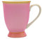 Maxwell & Williams - Tasse à Café sur Pied en Porcelaine, Collection Teas & C's Kasbah, 300 ml - Couleur Rose et Or