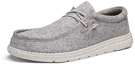 Bruno Marc Mocasines para Hombre Planos Mocasines sin Cordones Zapatos Clásicos Casual de Confort Suave Beige BLS211 Talla 44EU/10.5US