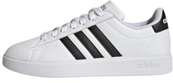 adidas Damen Grand Court Cloudfoam Lifestyle Court Comfort Shoes, Cloud White/Core Black/Core Black, 44 EU