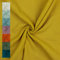 VmG-Store Musselin Double Gauze 61 Farben Meterware Stoff Tex 100 Uni (50 x 135cm) (011 I Ochre)