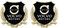 CIFEAR 2pcs Auto Heckaufkleber Kofferraum Aufkleber für Volvo 3D-Car-Styling-Zubehör Auto-Aufkleber-Logo-Emblem Abzeichen-Styling-Aufkleber,A