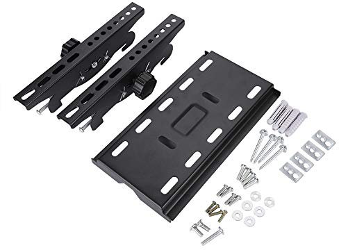 Qukaim Support TV réglable pour TV de 14 à 32, support mural pour LG/Whaley, noir, polyvalent pour TV et moniteur, installation facile