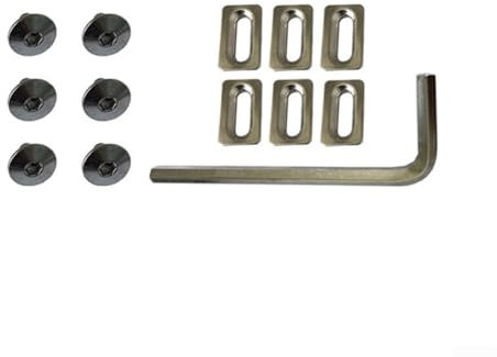 Innovatives Rennrad-Pedal-Kit, komplett mit sechs Unterlegscheiben und sechs M5-Schrauben für (Keo)