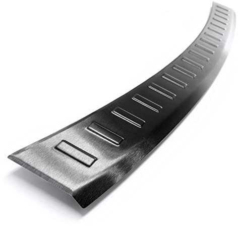 tuning-art L299 Edelstahl Ladekantenschutz Anthrazit passend für Mercedes C-Klasse S204