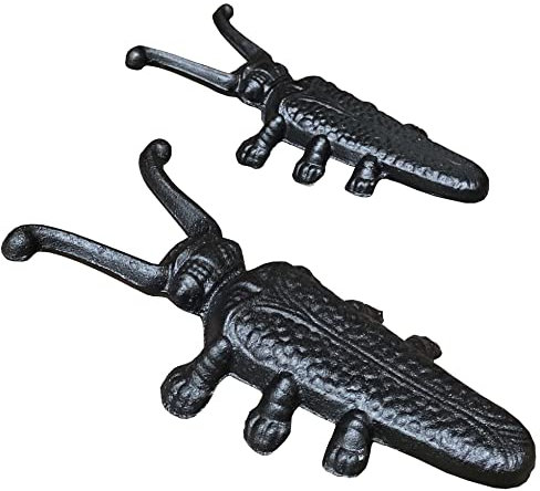 Selections Pack of 2 Cast Iron Beetle Boot Puller Wellington Remover