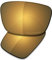 Saucer Verres de rechange premium pour lunettes de soleil Oakley Fuel Cell OO9096, High Defense - Bronze doré polarisé., Taille unique