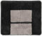 Rhomtuft Badteppiche Liberty anthrazit-perlgrau - 409 50x60 cm