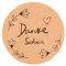90 Stück Danke Aufkleber, 4 cm Aufkleber Dankeschön Vielen Danke Etiketten Selbstklebend Dankeschön Sticker Kraftpapier Aufkleber Danke Hochzeitssticker