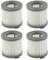 Donkivvy 4 filtri di ricambio per aspirapolvere Delonghi Colombina Pro Midi Hair XLM353.ADC XLM355 XLM408 XLM417 XLM510