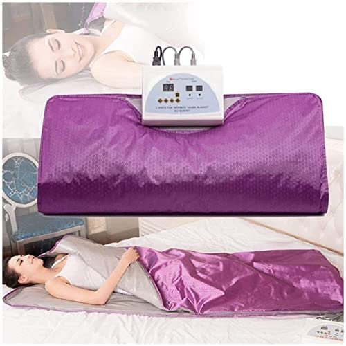 Fat Burning Weight Loss Perspiration Acid Removal, Higher Dose Infrared Sauna Blanket, Home Sauna Detox - Effective and Convenient