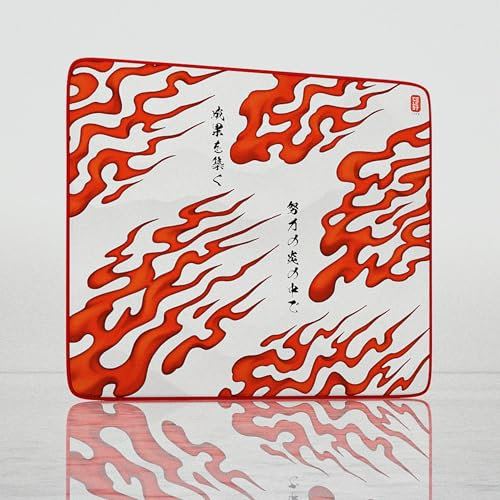 CelestClub JX2 - PROCONTROL - Soft - XL Tapis de Souris Gaming, Tapis de Souris Esport (Flamme Rouge)