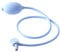 Foldable Sitz Bath Flusher with Suction Cup for Bidet Toilet Hemorrhoid single hole, 1 Pc Flusher
