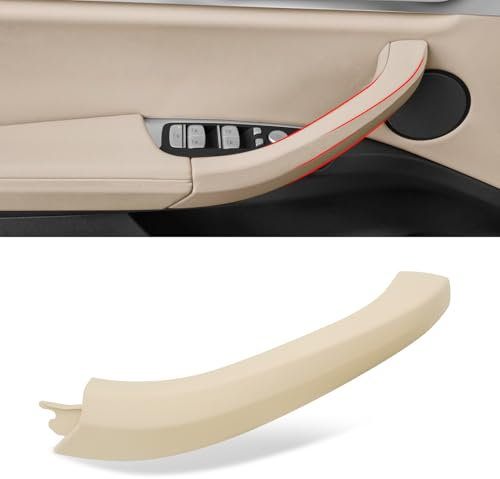 Jaronx Compatible with BMW X3 G01/X4 G02 Door Handle Cover Replacement, 1PCS Left Front/Rear Interior Door Handle Outer Covers for X3 G01 2017-2024, X4 G02 2018-2024 (NOT Leather Material)