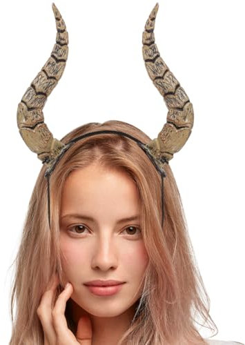 BESPORTBLE Drachenhörner Stirnband Kopfschmuck: Silikon Tiersimulationshorn Stirnband Kopfbedeckung Für Cosplay, Tanzparty Und Festival Dekoration