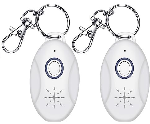 veorkide Repelente Mosquitos Portátil Ultrasónico de Plagas 2 Pack- Antimosquitos Seguro Recargable Silencioso Electrico Indoor/Outdoor, Camping, Anti Cucarachas, Moscas, contra Insecto