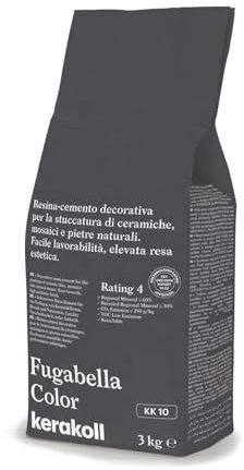 Stucco per fughe Kerakoll Fugabella KK 10 grigio scuro 3kg