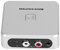ASHATA Audio Capture Box, digitalizador de grabación de Audio para Canales Izquierdo y Derecho, para Disco MP3 / U/Tarjeta SD