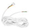 AMONIDA Apto para videoportero, Sistema de intercomunicación, Cable de Timbre, Cable de Cobre de 4 núcleos de Rendimiento Estable de 10 m / 32,8 pies, para Oficina