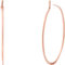 Michael Kors Ohrringe MKC1409AA791 Damen Creolen Silber 925 Rose