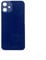 fonefunshop Compatible with iPhone 12 Mini - Plain Glass Back In Blue