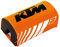 Blackbird Paracolpi per KTM manubrio moto Racing Oversize Off-Road 28,6mm Arancio 5043R/90