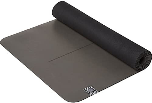 energetics Unisex – Erwachsene Natural Pu Sfn 1.0 Yogamatte, Grey Dark/Black, Einheitsgröße