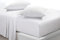 Extra Deep 40cm Fitted Sheets Easy Care Polycotton Cotton Rich Deep Fitted Bed Sheets (Single, White)