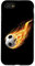 Hülle für iPhone SE (2020) / 7 / 8 Fußball Flammen brennende Kinder Jungen Fußballspieler